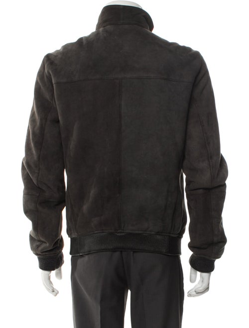 Burberry Brit Shearling Bomber Jacket