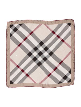 Burberry Silk TB Monogram Scarf