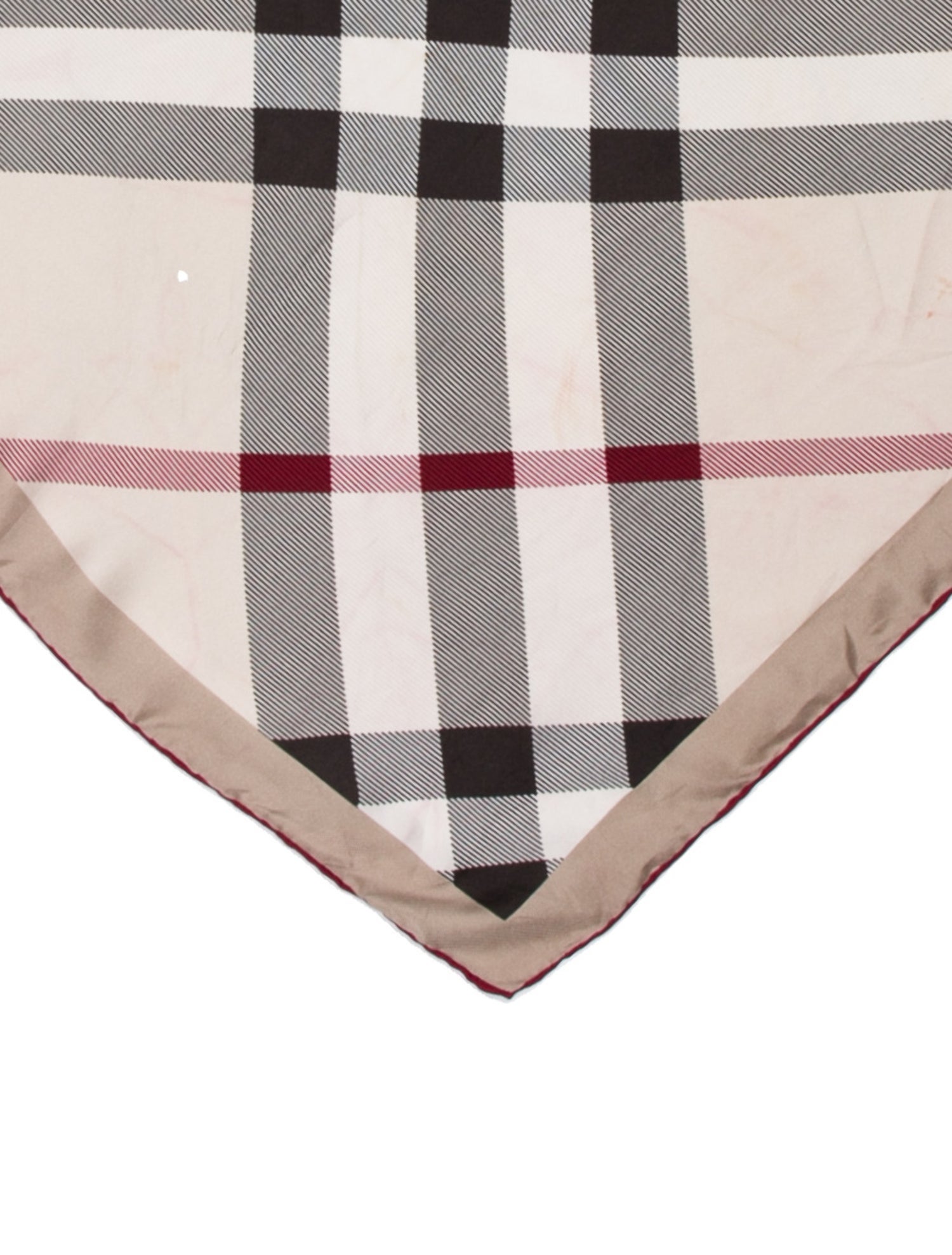 Burberry Silk TB Monogram Scarf