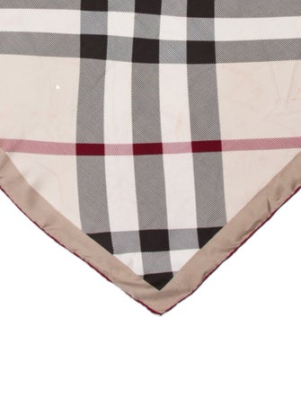 Burberry Silk TB Monogram Scarf