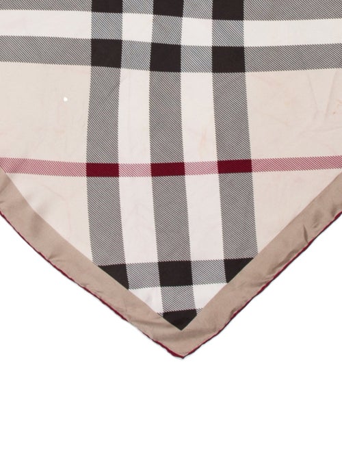 Burberry Silk TB Monogram Scarf