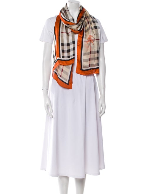Burberry Wool House Check Pattern Scarf