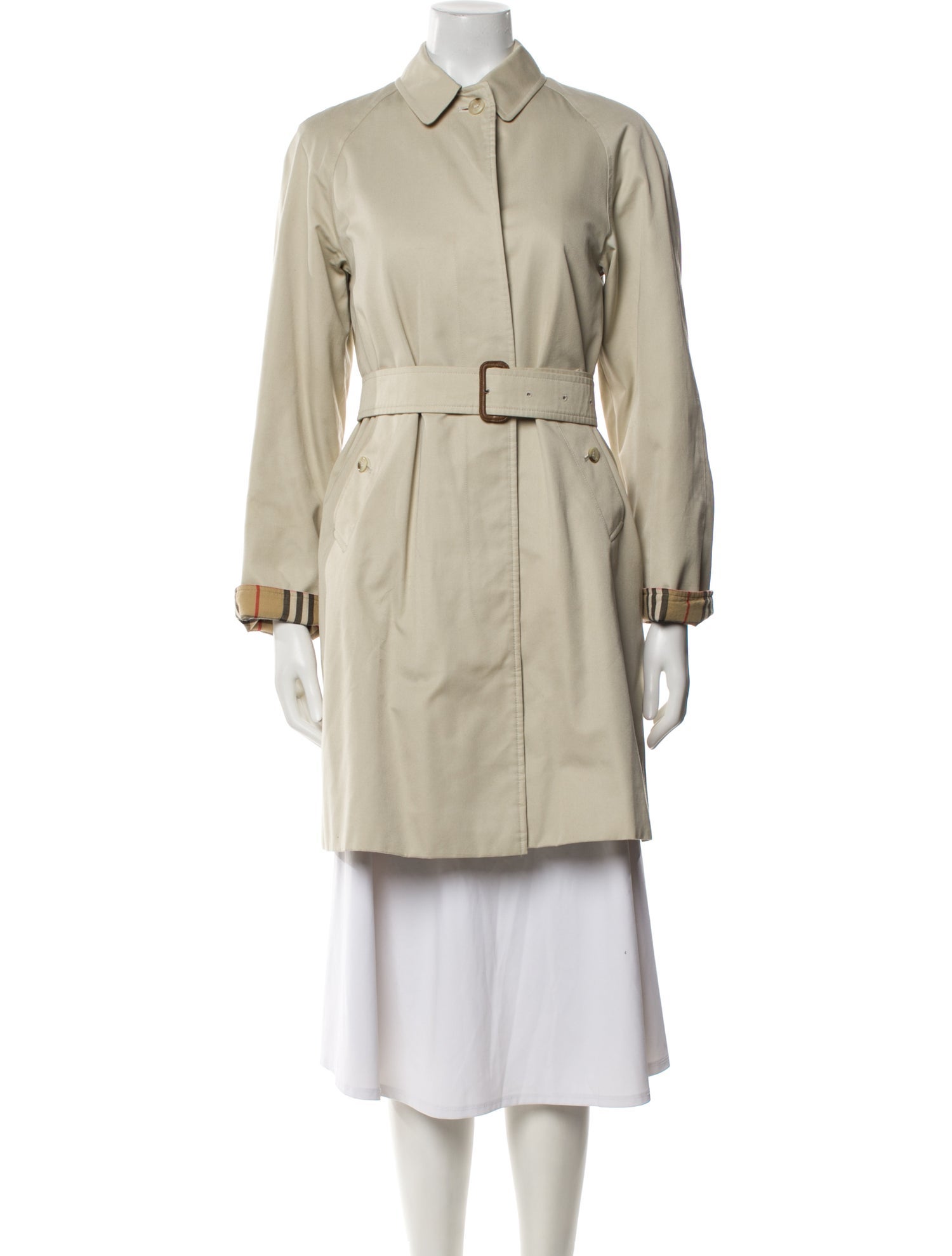 Burberry London Wool Trench Coat