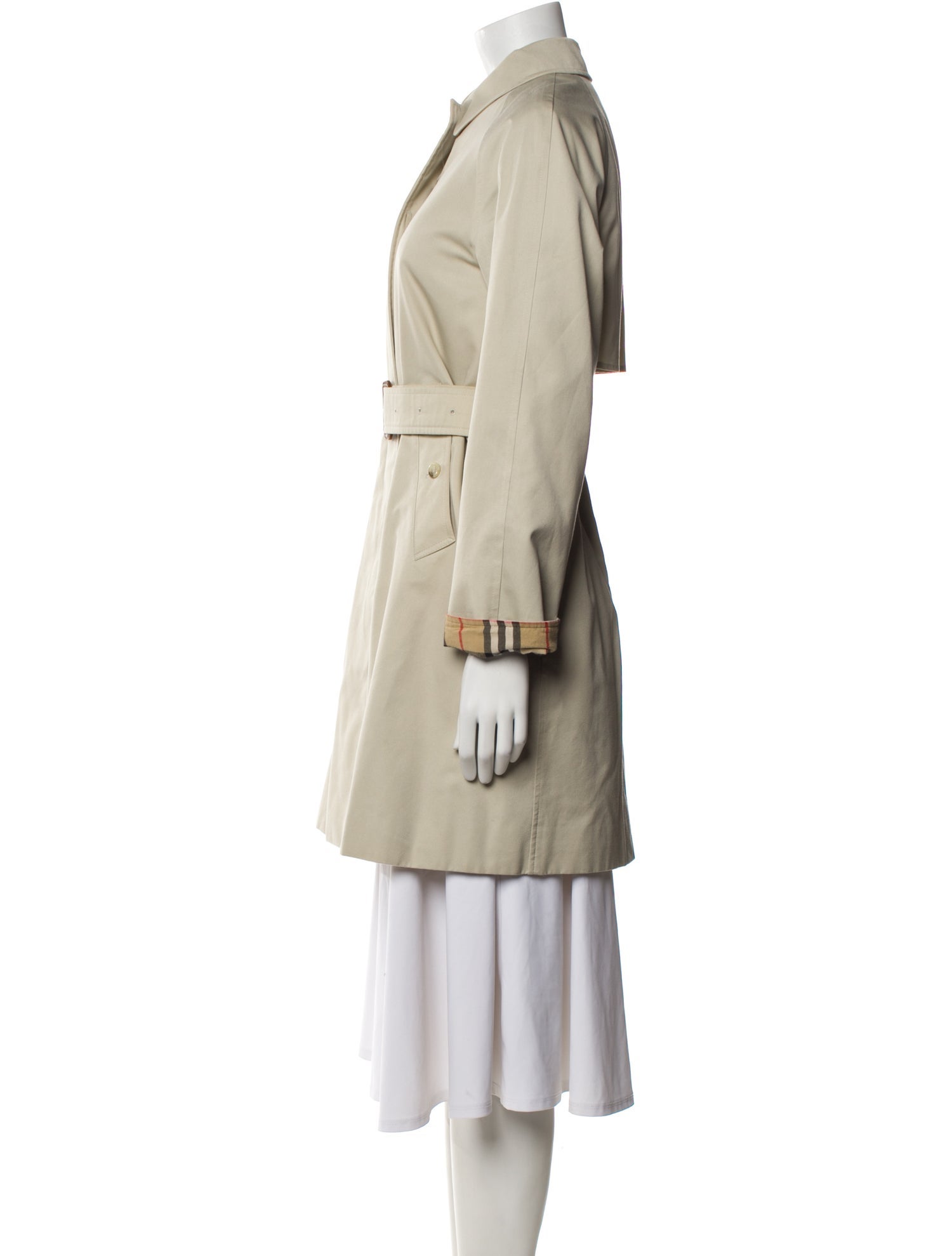 Burberry London Wool Trench Coat