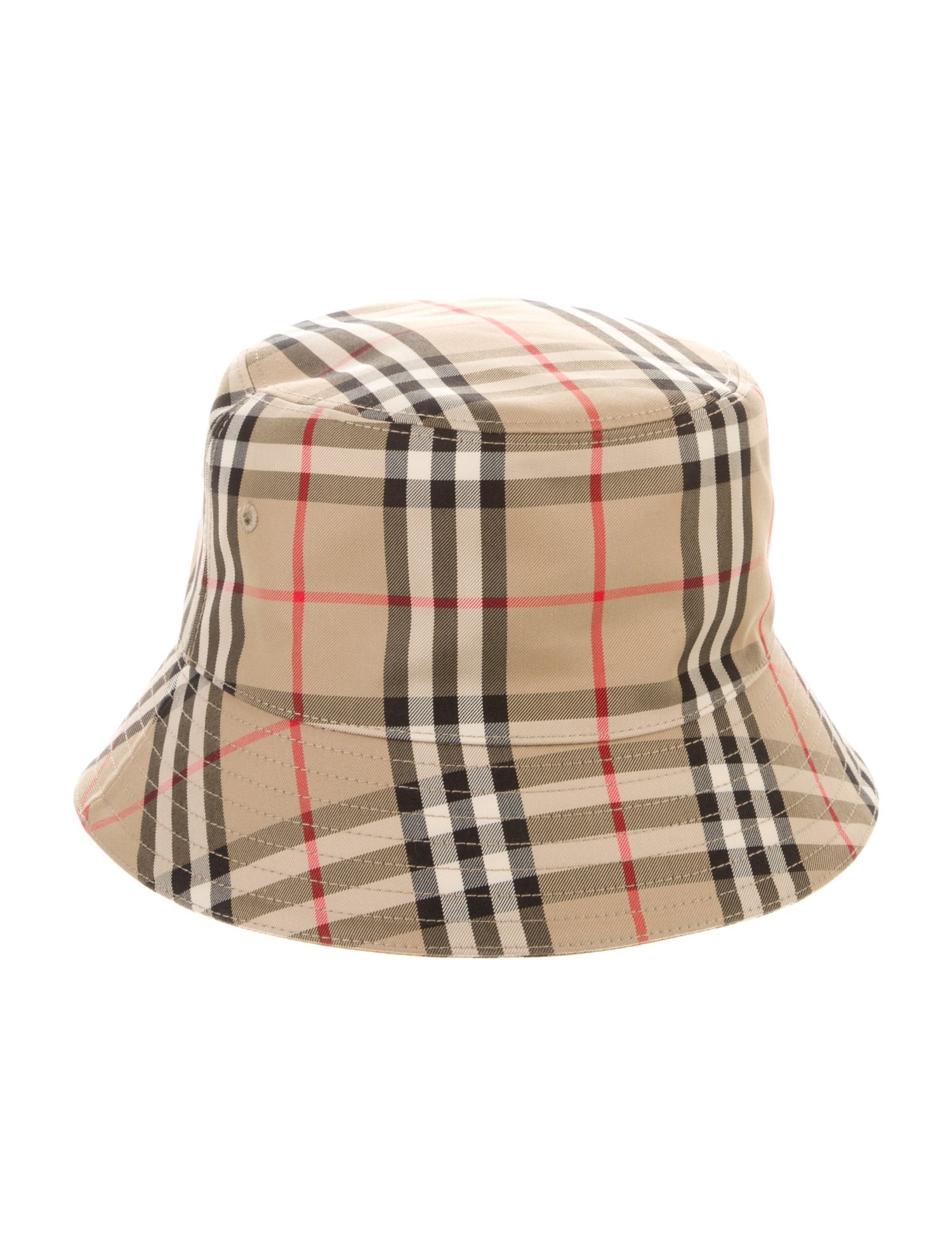 Burberry Woven Check Bucket Hat