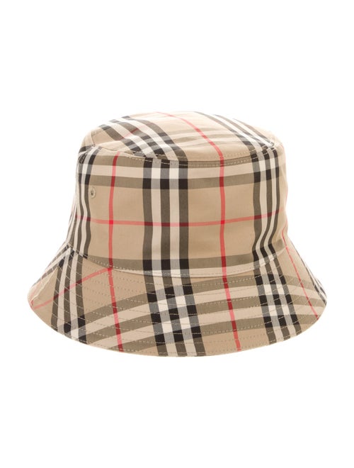 Burberry Woven Check Bucket Hat