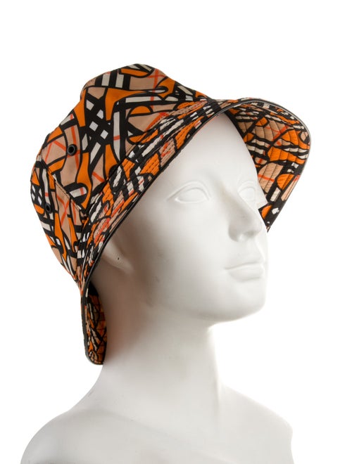 Burberry Printed Woven Bucket Hat