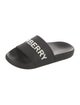 Burberry Rubber Printed Slides