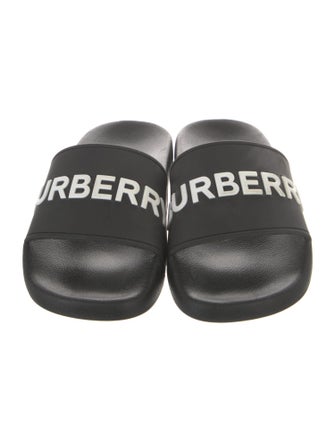 Burberry Rubber Printed Slides