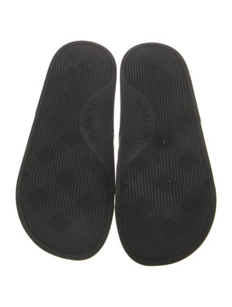 Burberry Rubber Printed Slides