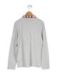 Burberry Boys' Pattern Printed Long Sleeve Polo Shirt