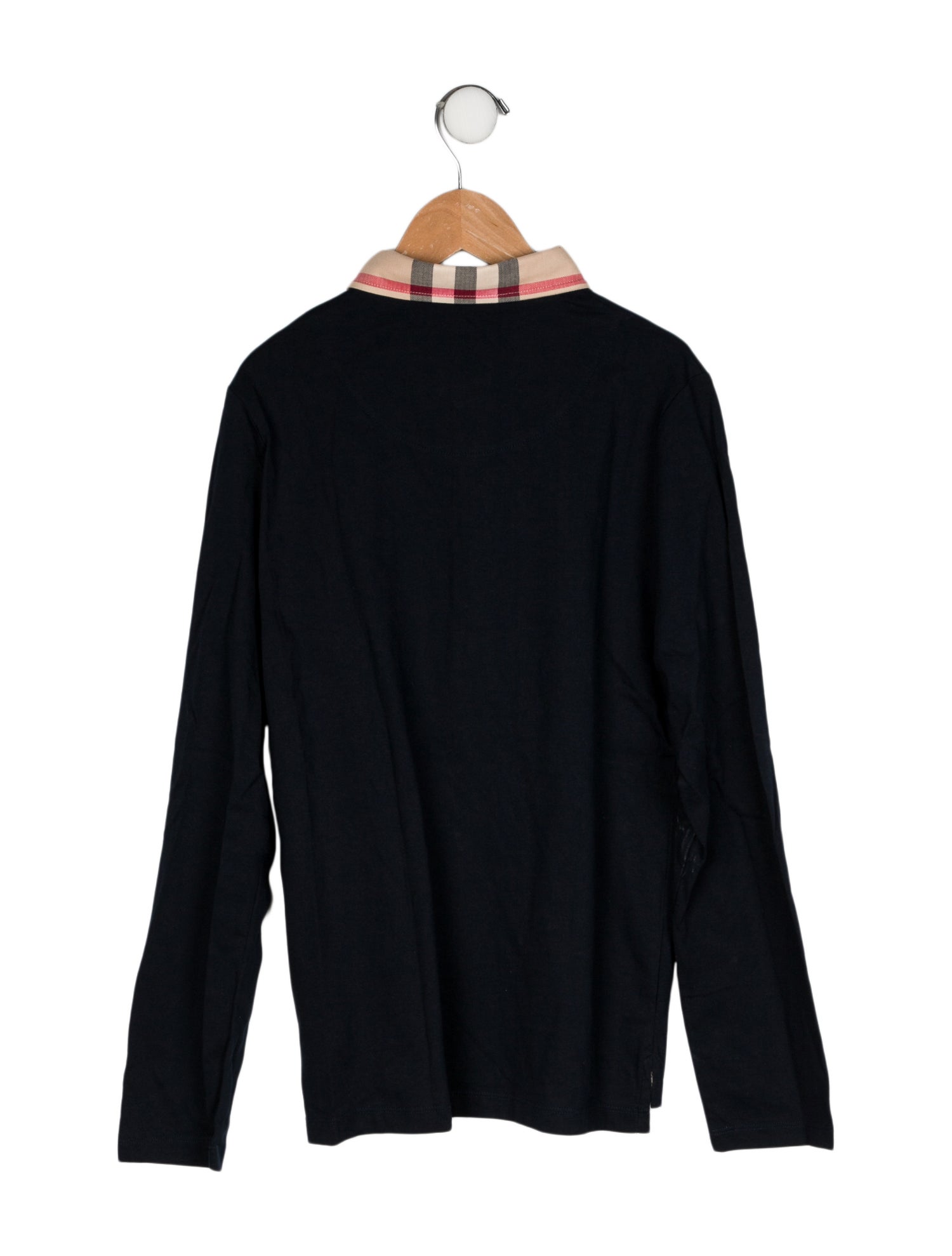 Burberry Boys' Long Sleeve Polo Shirt w/ Tags