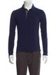 Burberry Crew Neck Long Sleeve Polo Shirt