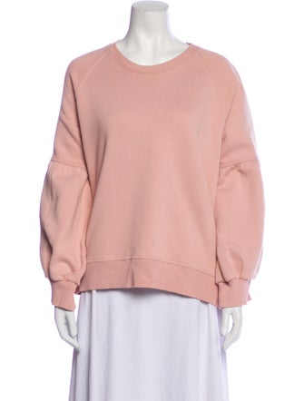 Burberry Crew Neck Long Sleeve Sweatshirt