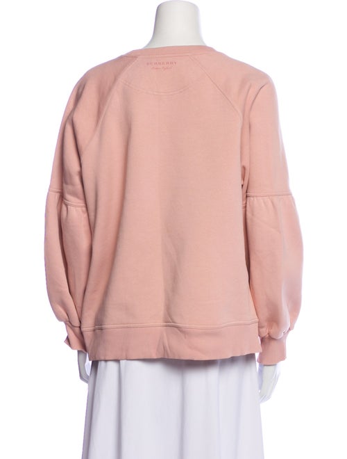 Burberry Crew Neck Long Sleeve Sweatshirt