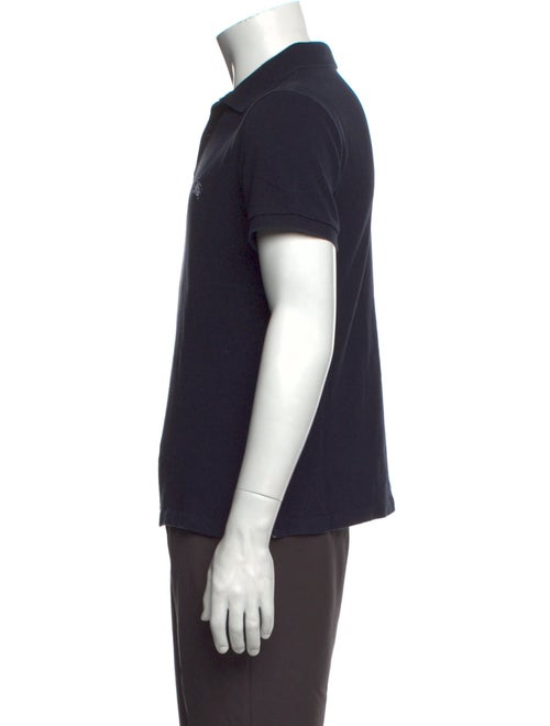 Burberry Brit Nova Check Pattern Crew Neck Polo Shirt