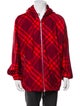 Burberry Plaid Print Windbreaker