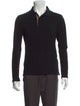 Burberry Crew Neck Long Sleeve Polo Shirt