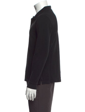 Burberry Crew Neck Long Sleeve Polo Shirt