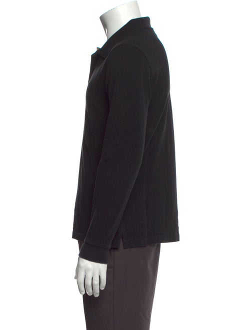 Burberry Crew Neck Long Sleeve Polo Shirt