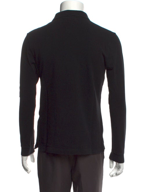 Burberry Crew Neck Long Sleeve Polo Shirt