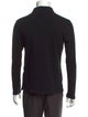 Burberry Crew Neck Long Sleeve Polo Shirt