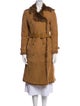 Burberry Shearling Faux Fur Coat