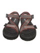 Burberry Canvas Striped Sandals