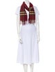 Burberry Cashmere Plaid Print Scarf