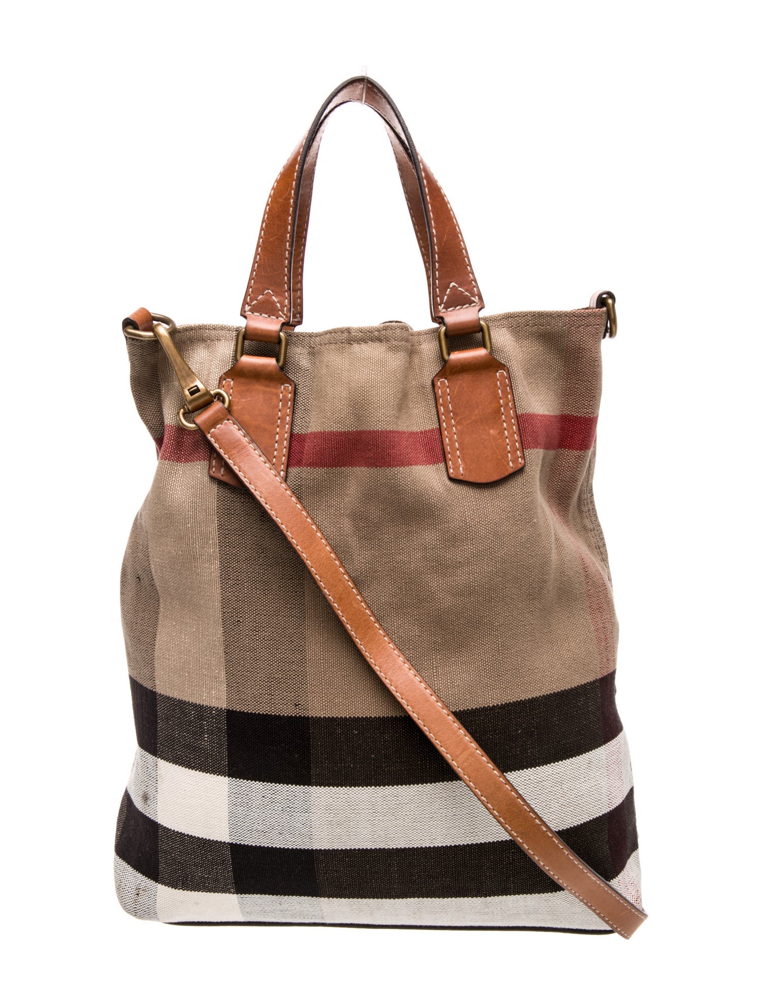 Burberry House Check Top Handle Bag