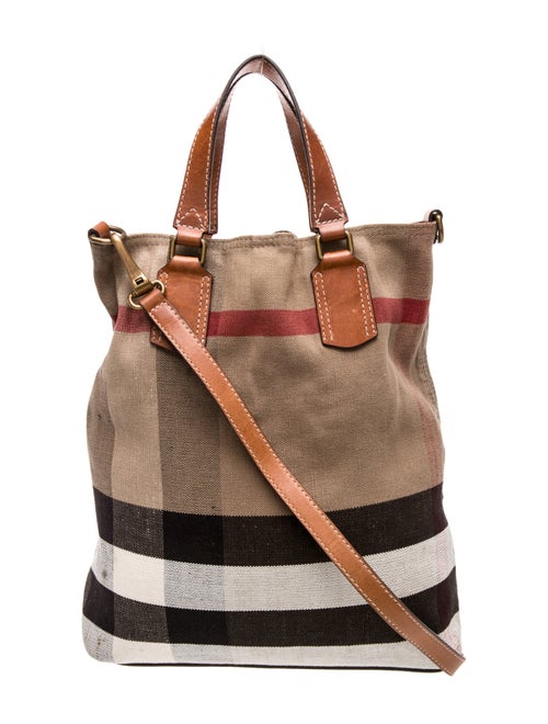 Burberry House Check Top Handle Bag