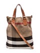 Burberry House Check Top Handle Bag