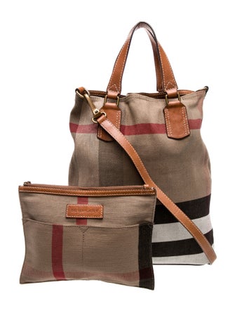 Burberry House Check Top Handle Bag