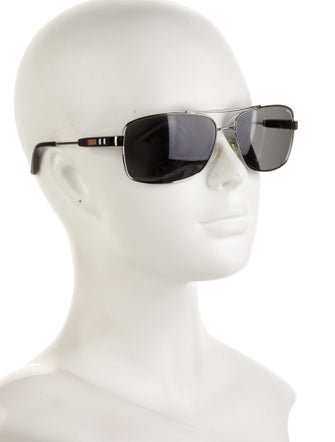 Burberry Aviator Tinted Sunglasses