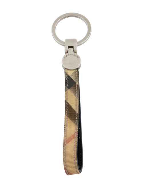Burberry Women's Coated Canvas Keychain