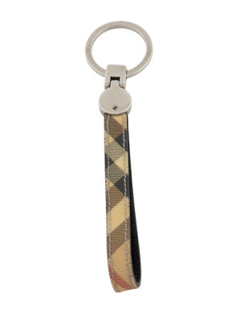Burberry Women's Coated Canvas Keychain