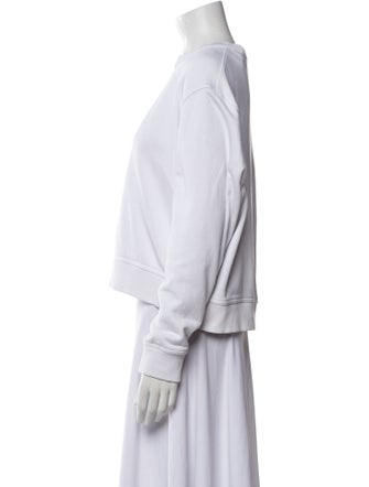 Burberry Crew Neck Long Sleeve Sweatshirt