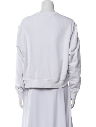 Burberry Crew Neck Long Sleeve Sweatshirt