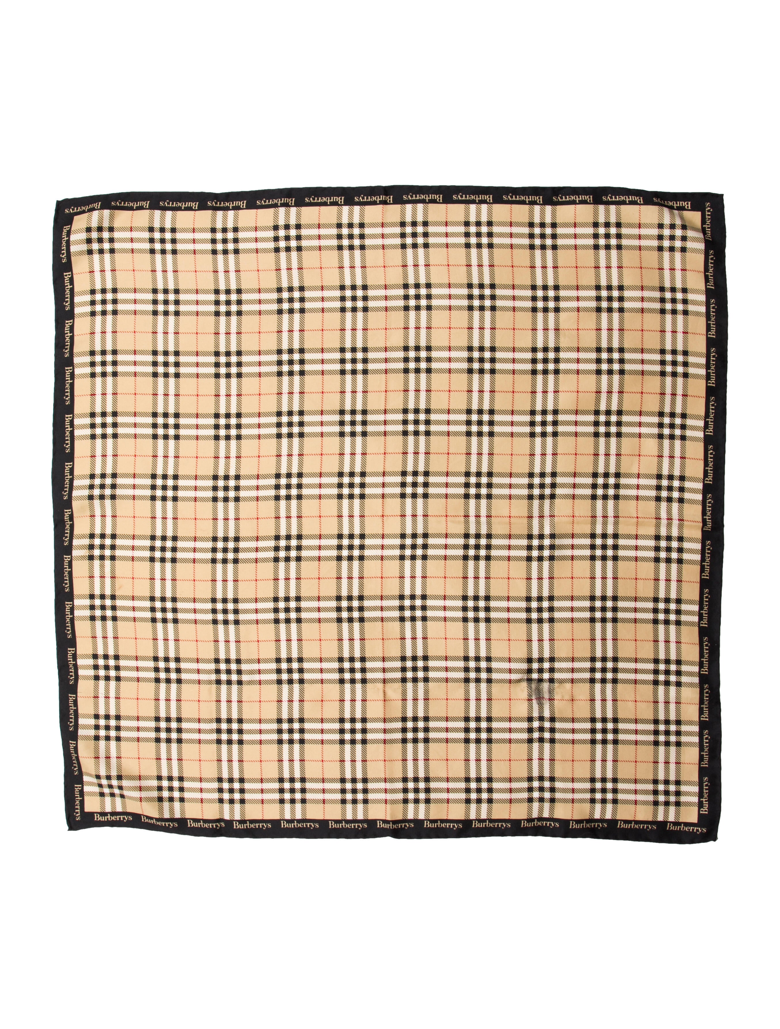 Burberry's Silk Printed Scarf