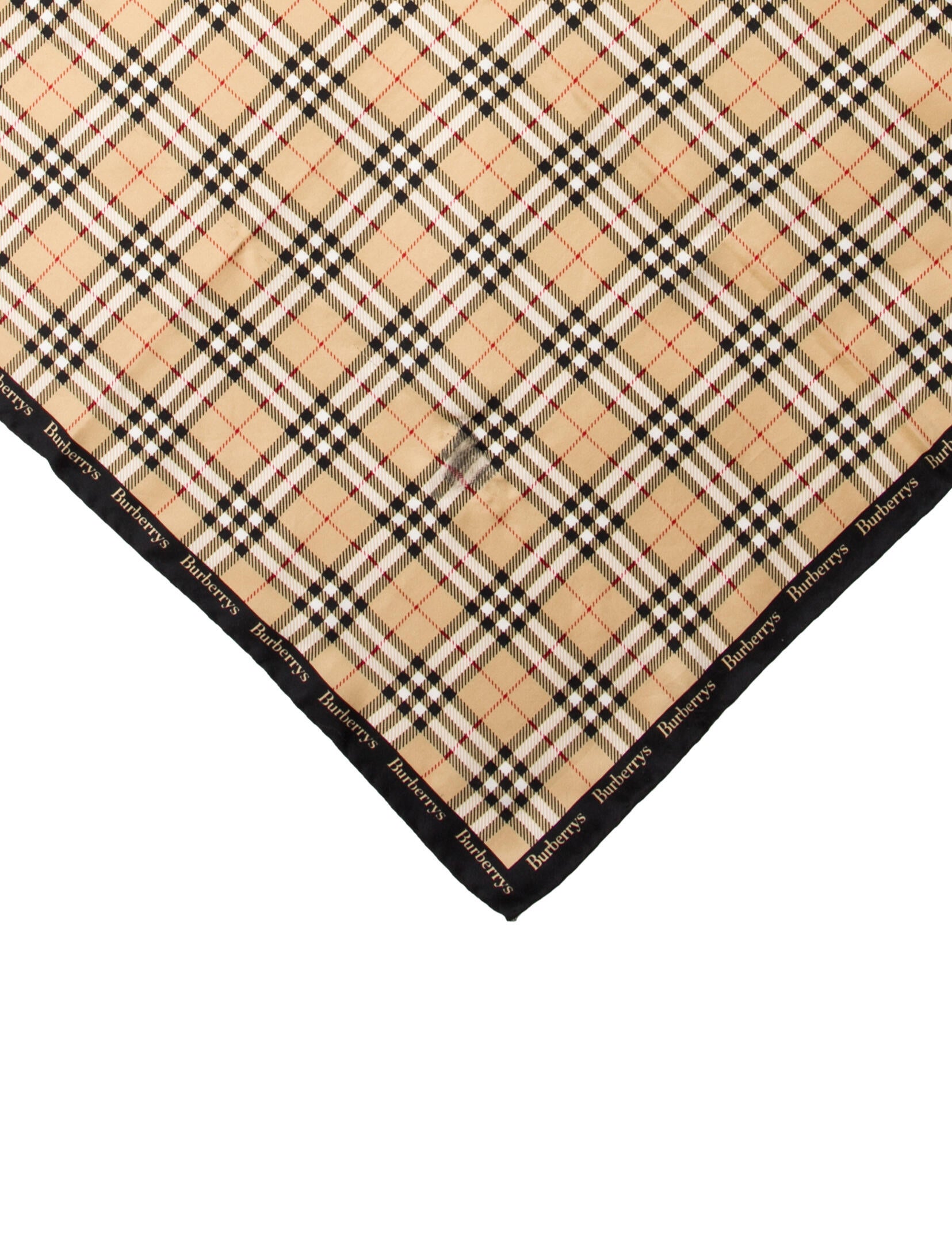 Burberry's Silk Printed Scarf