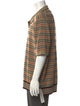 Burberry House Check Pattern Merino Wool Polo Shirt