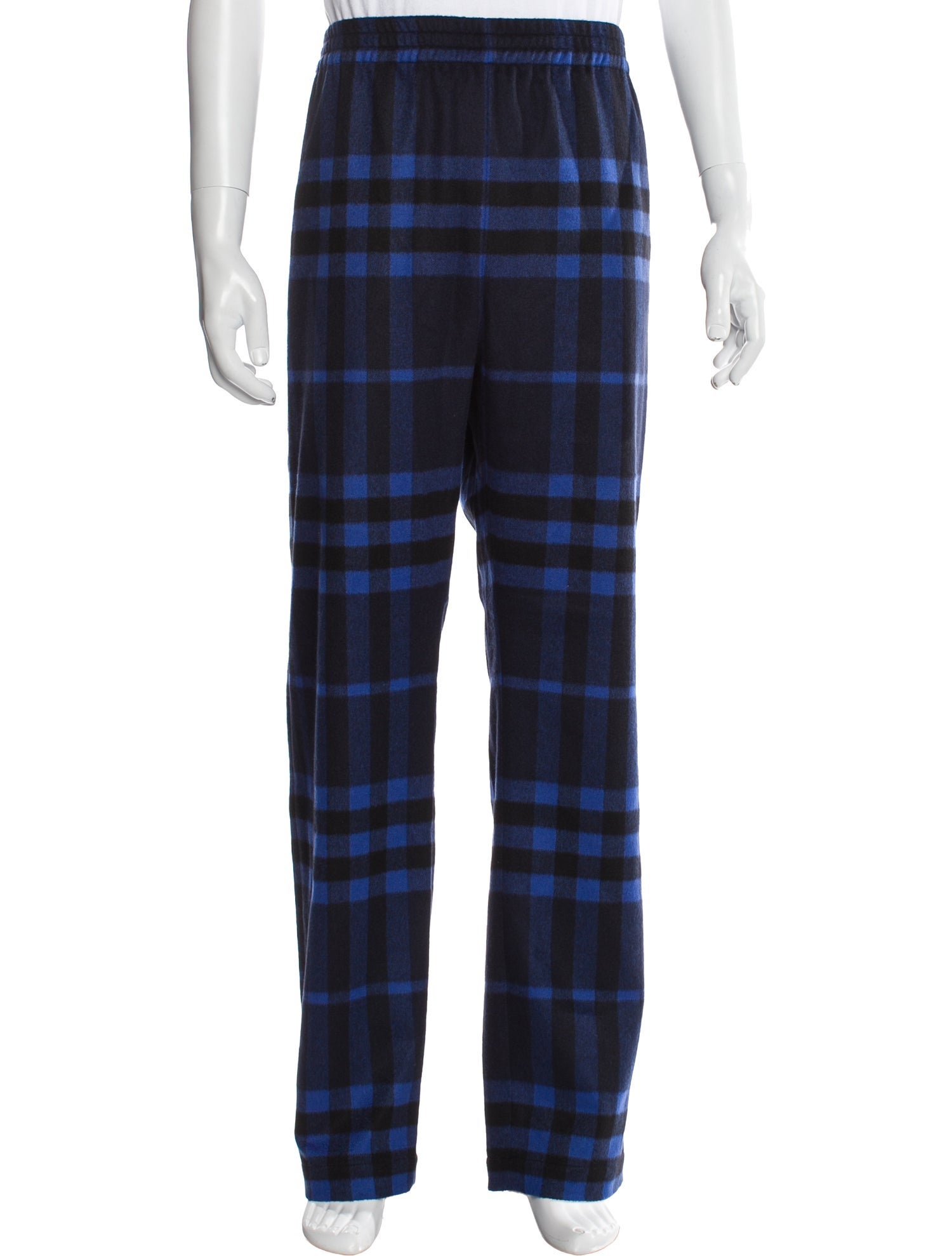 Burberry Cashmere Plaid Print Lounge Bottoms w/ Tags