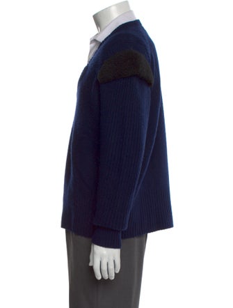 Burberry Wool V-Neck Cardigan