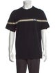 Burberry Nova Check Pattern Crew Neck T-Shirt