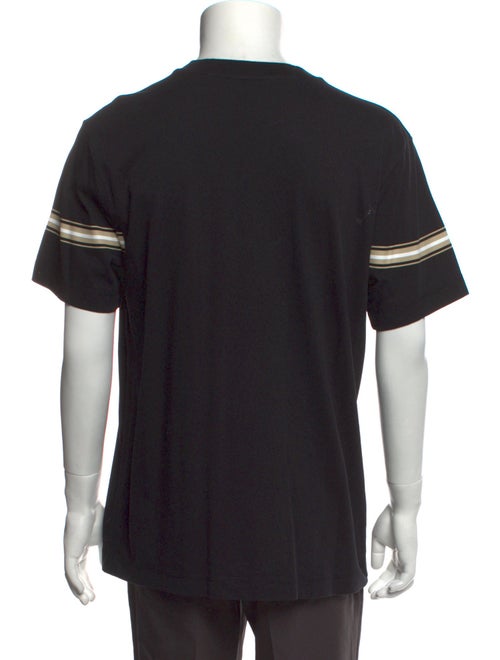 Burberry Nova Check Pattern Crew Neck T-Shirt