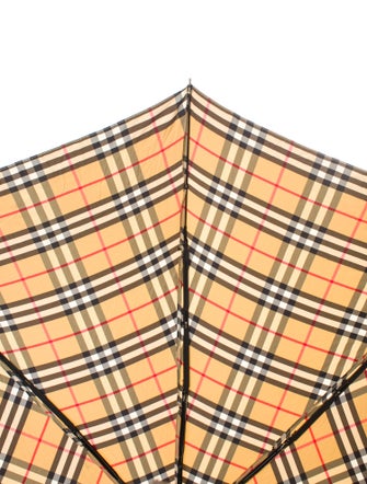 Burberry Check Print Umbrella