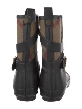 Burberry Rubber Printed Rain Boots