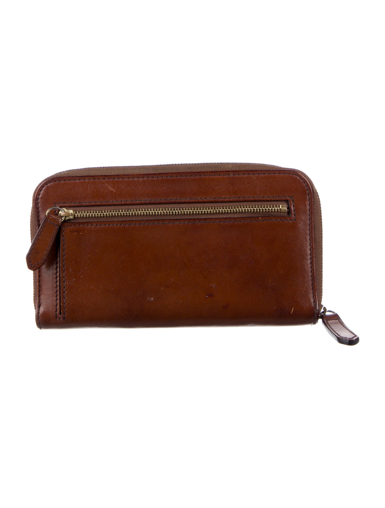 Burberry Travel Continental Wallet Leather Continental Wallet