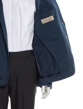 Burberry Grosgrain Trim Blazer
