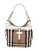 Burberry House Check Sycamore Hobo